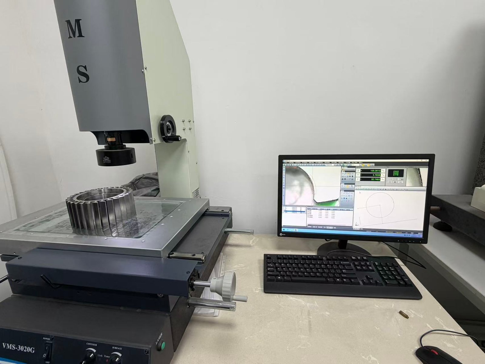 SZ SUNLIT vision measuring system for precision component inspection