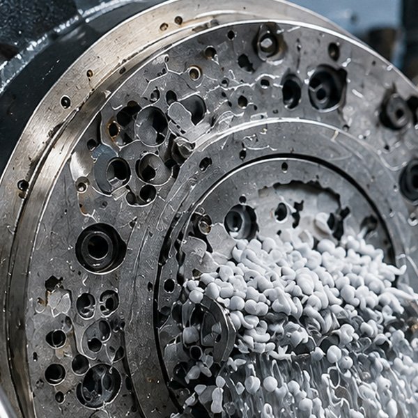 Consistent plastic pellets produced during pelletizing