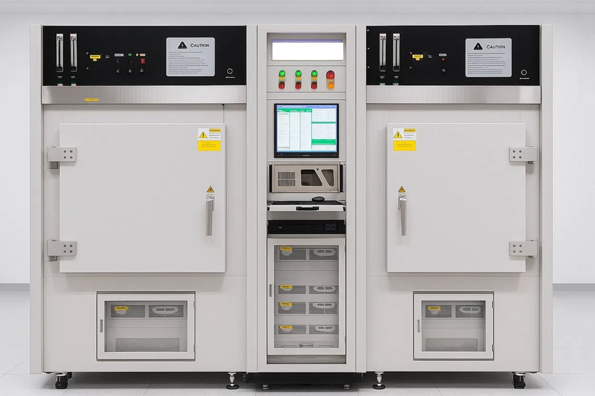 Semiconductor chip low-temperature testing equipment application